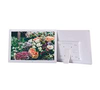 17-inch Digital Photo Frame, Full HD IPS Display, Clear Images, with Video Player, Suitable for Multiple Scenes (White)