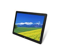 17-inch high-definition widescreen digital photo frame advertising machine supports 1080P video playback 16:10 HD LED LCD screen with 1440 * 900 resolution Decorative Gift