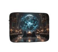 17 inch Laptop Bag Shockproof Portable Fashion Magic Temple Print Design Case for Business Trip Work University