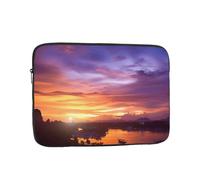 17 inch Laptop Case Beautiful Sunset at Thailand Laptop Sleeve Computer Bag Water Resistant Computer Case Carrying Cover Compatible for Men Women