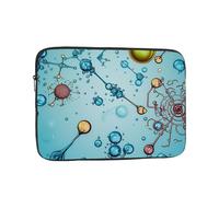 17 Inch Laptop Sleeve Bag Waterproof Shockproof Laptop Case Bag Abstraction Biology Chemistry Computer Skin Bags Lightweight Tablet Carrying Case