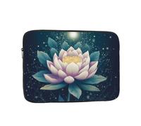 17 Inch Laptop Sleeve Bag Waterproof Shockproof Laptop Case Bag Magic Lotus Floral Computer Skin Bags Lightweight Tablet Carrying Case
