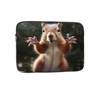 17 Inch Laptop Sleeve Bag Waterproof Shockproof Laptop Case Bag Squirrel Funny Animal Computer Skin Bags Lightweight Tablet Carrying Case