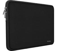 17 inch Laptop Sleeve Case, 17-17.3 Inch Resistant Neoprene Laptop Sleeve/Notebook Computer Pocket Case/Tablet Briefcase Carrying Bag Compatible Asus/Dell/Fujitsu/HP/Sony/Acer - (Black)
