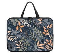 17 Inch Laptop Sleeve for 17 Inch Laptops, Fern Leaf Pattern Design