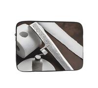 17 Inch Laptop Sleeve, Soft Protective Case With Japan Samurai Sword Print,Slim Lightweight Bag Specially Compatible With 17 Inch Macbook, Fits Some Pc Notebook