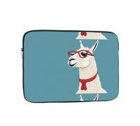 17 Inch Laptop Sleeve, Soft Protective Case With Llama In A Scarf Print,Slim Lightweight Bag Specially Compatible With 17 Inch Macbook, Fits Some Pc Notebook