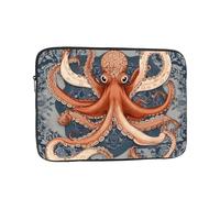 17 Inch Laptop Sleeve Water-resistant Laptop Case Compatible with 15.6 16 17 Inch MacBook Chromebook, Cthulhu Octopus Totem