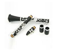 17-key B Flat Composite Wood Tube White Copper Key Clarinet With Storage Box And Mouthpiece Clarinet Kit