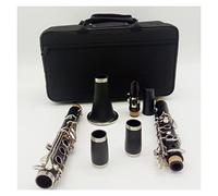 17 Key Bb Bakelite Clarinets Ebony Wood Nickel Silver Key Musical Instruments Case Mouthpiece Beginner Clarinet (Color : Bakelite)