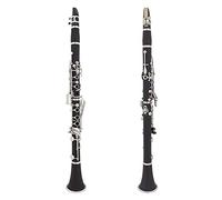 17 Key BB Clarinet Bakelite B Flat Clarinet 2PC Clarinet Clarinet Reeds Beginner Clarinet