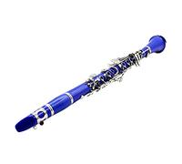 17 Key Bb Clarinet Set, Professional Woodwind Instrument, Lightweight ABS Design with Gloves, Cleaning Cloth, Screwdriver & Reed Storage Case for Easy Maintenance (03)