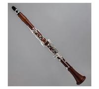 17 Key Bb Tone Clarinet Redwood Tube Body Silver Plated Keys Clarinet With Case Accessories Clarinet Kit