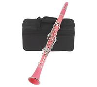 17 Key Clarinet Bb Tone Tune Pink Bakelite Clarinet Woodwind Instrument Accessories Beginner Clarinet