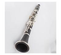 17-key Clarinet In Bb Composite Wood Body Silver-plated Keys Woodwind Instrument Clarinet Musical Instruments