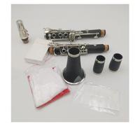 17 Key Falling Tune B Clarinet Bakelite Pipe Body Copper-Nickel Keys Clarinet Woodwind Instrument Clarinet Kit