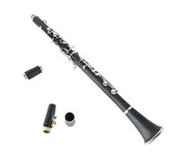 17 Key G Tone Clarinet, Engineering Plastic Tube Body, Complete Accessories for Music Performance, Suitable for Music Schools, Orchestras, and Bands