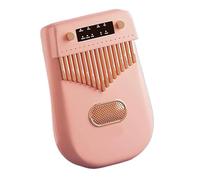 17 Key Kalimba Electronic Keyboard With Fingerboard Extender Professional And Portable For Beginners Professional Kalimba(Pink)