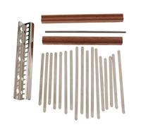 17 Key Kalimba Keys + Thumb Piano Bridge for Musical Instrument DIY Part