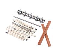 17 Key Kalimba Keys + Thumb Piano Bridge for Musical Instrument DIY Part