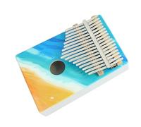 17 Key Kalimba Piano Portable Kalimba Thumb Piano Beginner Finger Piano Keyboard Instrument Kalimba Thumb Piano (Color : 04)