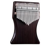 17 Key Kalimba Profession Thumb Piano Walnut AcaciaCurly Figure Keyboard Chamfer Calimba Musical Instruments Kalimba Thumb Piano(Style 3)