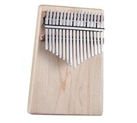 17 Key Kalimba Profession Thumb Piano Walnut AcaciaCurly Figure Keyboard Chamfer Calimba Musical Instruments Kalimbas Kalimba Thumb Piano(Style 2)