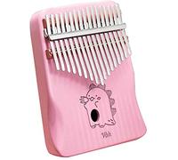 17-Key Kalimba Thumb Piano Musical Instrument Mahogany Music Pleasant Instrument(Color:D)
