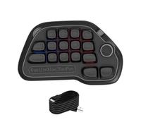 17 Key Mechanical Numpad With Hot Swappable Design RGBs Backlit PBTs Keycaps And VIA Programmable USB Connection For Laptop PC