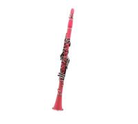 17 Key Pink Clarinet In B Flat With Nickel Plated Keys Made Of Bakelite Beginner Clarinet