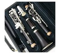 17 Key Silver Plating Key Bb Clarinets Ebony Wood Musical Instruments Case Mouthpiece Reeds Beginner Clarinet