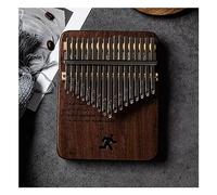 17 Keys 21 Keys Black Walnut Kalimba Thumb Piano Finger Instrument With Portable Case Turning Hammer Study Instruction,Gift for Kids Adult Beginners and Professional Beech-21 Keys