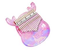 17 Keys Acrylic Kalimba Cute Thumb Piano For Gilrs Beginner Finger Piano Musical Instruments Kalimba Thumb Piano (Color : 01)