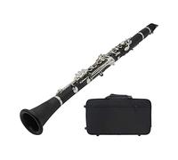 17 Keys BB Flat Clarinet Bakelite Body Nickel Silver Plated Keys With 10 Reeds Cork Tube And Box Beginner Clarinet