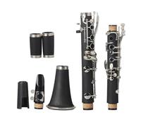 17 Keys Bb Tone Clarinet Bakelite Body Cupronickel Keys Clarinet With Carry Case And Mouthpiece Reeds Clarinet Kit