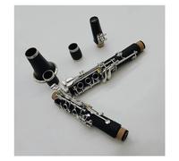 17 Keys C Tune Clarinet Bakelite Body Sliver Plated Keys Clarinet Instruments With Case And Mouthpiece Clarinet Kit
