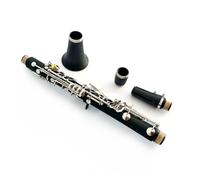 17 Keys Eb Tone Bakelite Body Nickel Plated Key Clarinet Instrument With Canvas Case And Reed Clarinet Kit