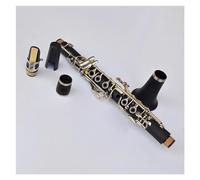 17 Keys Eb Tone High Pitch Hard Rubber Clarinet Nickel Silver Keys Clarinet With Case Clarinet Kit