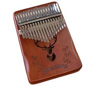 17 Keys Kalimba Beech Thumb Piano Wood Musical Instruments Gifts For Kids Creative Music With Learning