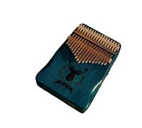 17 Keys Kalimba Mahogany Thumb Piano Mbira Body Musical Instrument With Tuning Hammer Learning Book Kalimba Thumb Piano(Style 3)