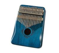 17 Keys Mba Thumb Piano - Portable Musical Instrument for Kids and Adults, Beginners, Easy to Play Finger Piano for Music Lovers - Ideal for Home and Travel (Royal Blue)