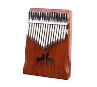 17 Keys Small Thumb Piano Finger Piano Musical Instrument For Kids Adult Beginners Music Gifts Solid Wood Finger Piano