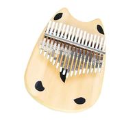 17 Keys Small Thumb Piano Finger Piano Musical Instrument For Kids Adults And Beginners Music Gifts Wood Finger Piano