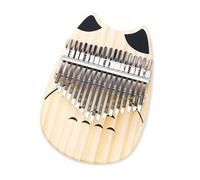 17 Keys Small Thumb Piano Finger Piano Musical Instrument For Kids Adults And Beginners Music Gifts Wood Finger Piano