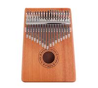 17 Keys Thumb Piano for for Kids Adult Beginners Professional, Mahogany Wood 12 Design Styles Kalimba Mbira Sanza with Study Instruction and Tune Hammer (Color : Letter)
