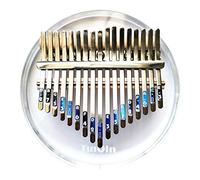 17 Keys Thumb Piano Kalimba Acylic Clear Portable Beginner Piano