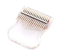 17 Keys Thumb Piano Transparent Kalimba Cloud Shape Finger Piano Musical Instrument Gifts For Beginners Women Girls
