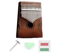 17 Keys Wooden Kalimba Thumb Piano Mahogany Wood Portable Beginner For Kids T0I1 Gifts Piano Thumb New Year
