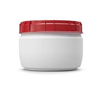 17 Litre 6945 Wide Neck Plastic Waterproof Airtight Watertight Storage Keg Drum Barrel - UN Approved Open Top Wide Mouth Jar - Food Liquid Oil Storage - Kayak Caving Canoeing Watersports Time Capsule