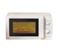 17 Litre 700W Microwave,360° Rotating Heating,5 Power Settings,30-Minute Timer, Defrost Function,Dual-Knob Operation,Quiet Operation,Lightweight And Space-Saving